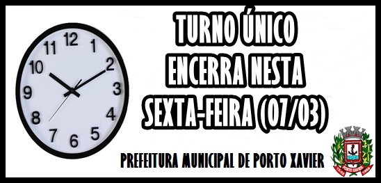 Turno Único encerra nesta sexta-feira
